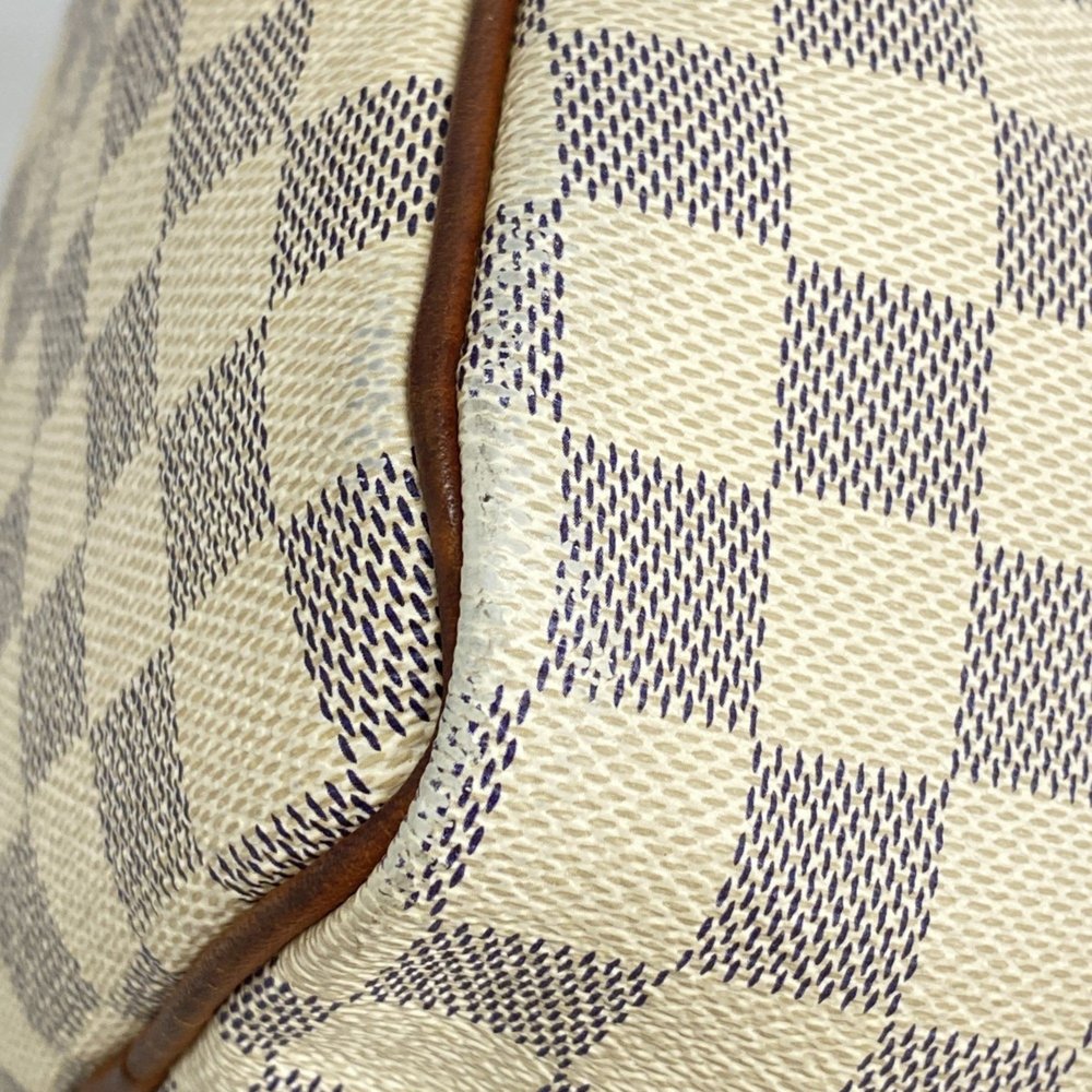 LOUIS VUITTON White Damier Speedy 25 Bag - Picture 7 of 16